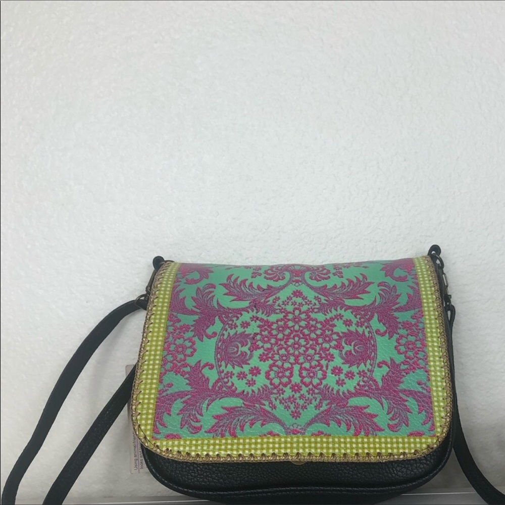 NEW Colorful Vegan Leather Crossbody Purse
